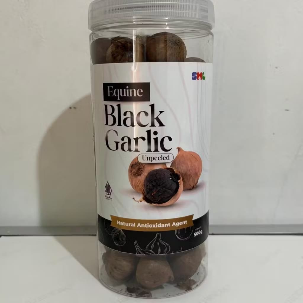 Equine Black Garlic - Bawang Hitam Tunggal Premium 500 gram